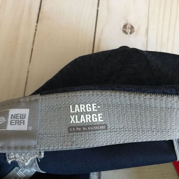 New England football New Era SZ L/XL ball cap hat Navy - Picture 5 of 5